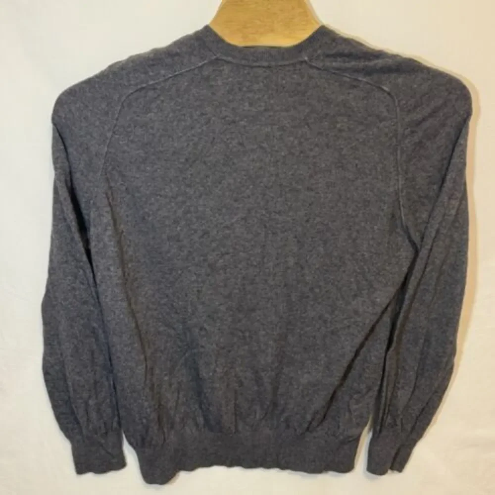 Banana Republic Men’s XL Gray Long Sleeve Sweater Italian Yarn‎